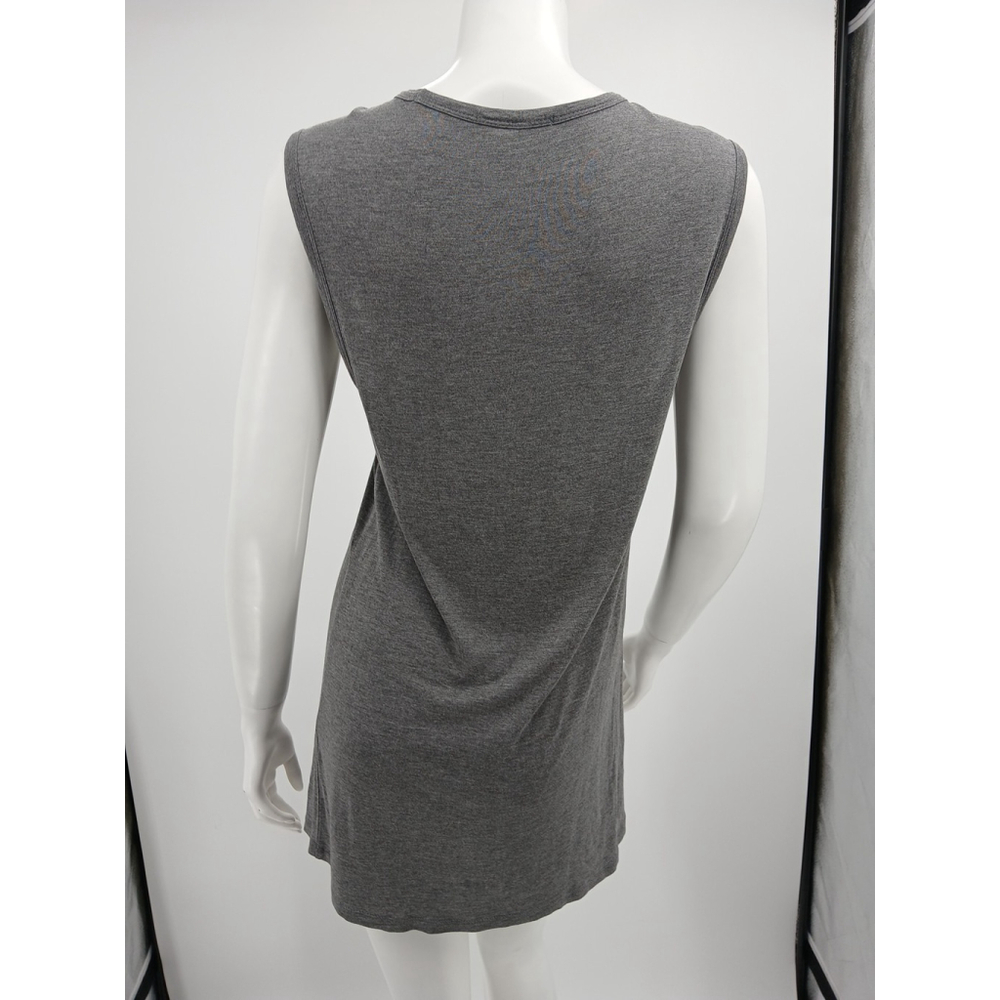 T Alexander Wang Womens Gray Sleeveless Top Size S Pocket Rayon - Picture 5 of 7